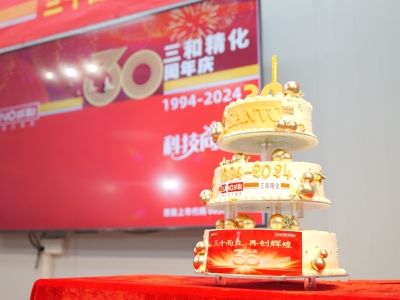 砥礪奮進(jìn)，開(kāi)拓創(chuàng)新！三和精化30周年慶暨雙11活動(dòng)